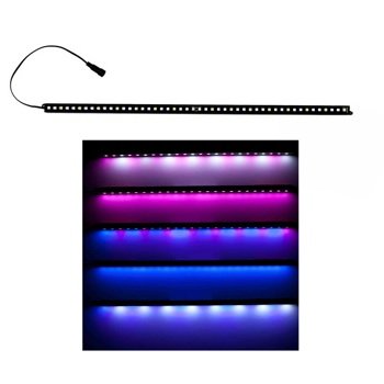 Stunner 12-watt 48 LED Aquarium Light Strip, 24-Inch, 8000K White