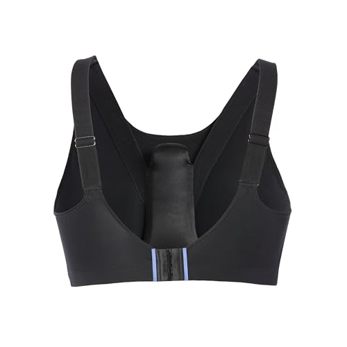 Image of Soobi Scoop Back Breast Pillow Bralette (Adjustable, Unlined, C+ Cup Sizes) for Cleavage Wrinkle Prevention Black