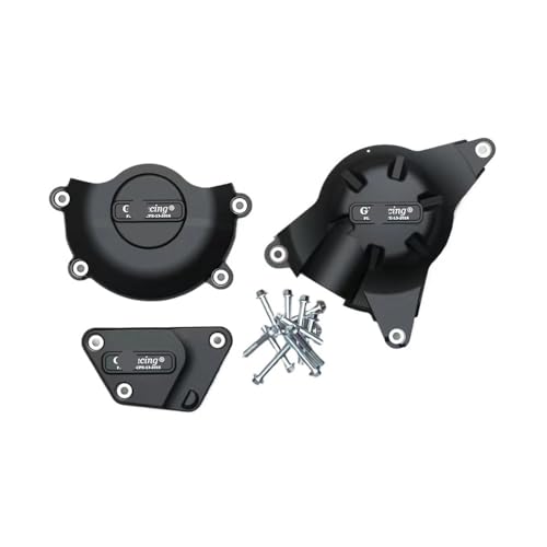 Housse de protection moteur YZF R6 carter de stator gauche au superbe design carbone