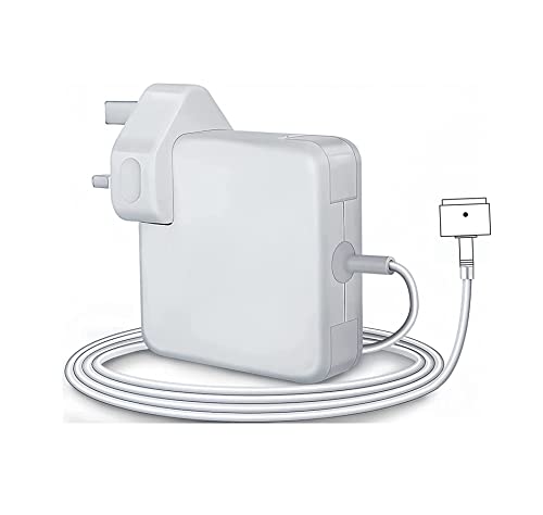 eTECH Replacement Compatible With MacBook Pro Charger (60W T-Tip) Magnetic-2 for 13 (2012-2015) - Fast Charging Magnetic Connection for Retina/Air 13