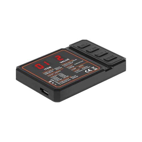 Tarjeta de programación fácil de operar para configuración de modelos, pantalla LCD, controlador de velocidad portátil, sin escobillas, tarjeta de programación, protección de batería