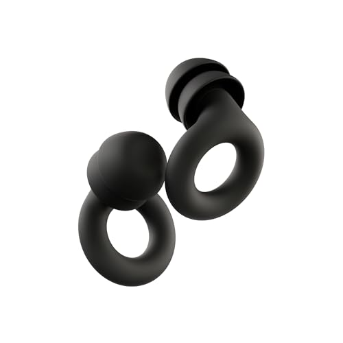Loop Quiet 2 Plus Ear Plugs with Double Tips – Ultra-Comfy Reusable Earplugs for Sleep, Focus, Travel, Noise Sensitivity | Flexible Protection | 24 dB (SNR) Noise Reduction + 3 dB with Double Tips