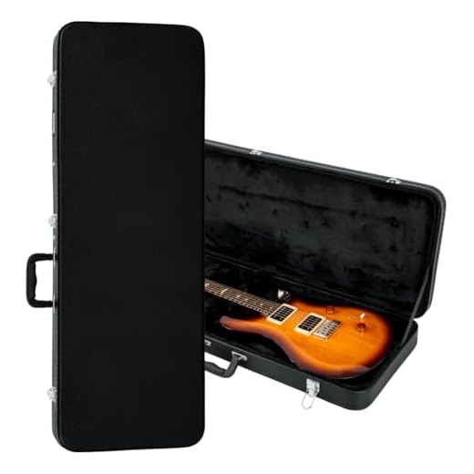 Gator Cases Estuche de Madera Dura para Guitarras Eléctricas de wide body; Se Adapta a Guitarras Estilo PRS y Más (GWE-ELEC-WIDE)