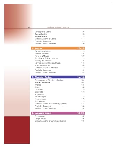Image of BD Chaurasia's Handbook of General Anatomy, 8 /e + Free Wall Chart (PB 2027)