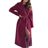 manteau femme long laine Manteau Femme Hiver Chic : Les blouson femme hiver conviennent non seulement pour l'hiver, mais aussi pour l'automne et le printemps. Les manteaux long redingote femmes, chauds et élégants, sont parfaits pour la vie quotidienne, mais aussi pour le bureau, les rendez-vous, l'école, les fêtes, le shopping, les voyages ou les vacances. Ce long manteau femme sera le complément idéal de votre garde-robe d'hiver.