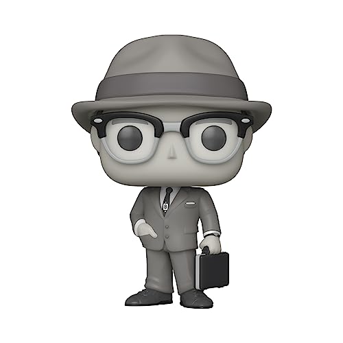 Funko POP! Marvel: WandaVision - Vision 50s - Black & White - 1/6 Odds for Rare Chase Variant - Collectable Vinyl Figure - Gift Idea - Official Merchandise - Toys for Kids & Adults - TV Fans