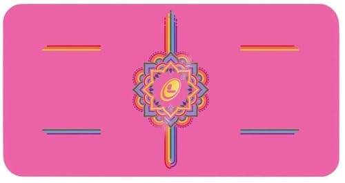 LIFORME Inked Yoga Pad - Umweltfreundliches und Rutschfestes...