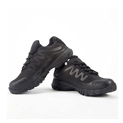 LZQpearl Botas Tácticas Caña Baja, Zapatos Militares Combate Hombres, Botas Ultraligeras...