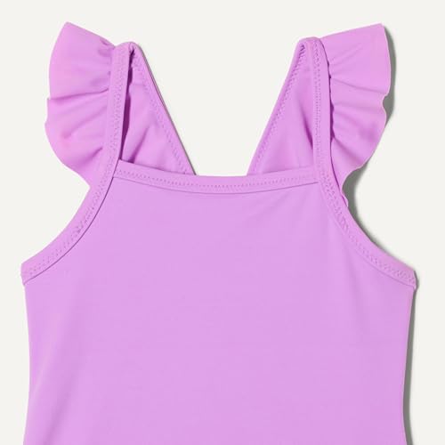 Image of Amazon Essentials Baby Girls' Ruffle One-Piece Swimsuit