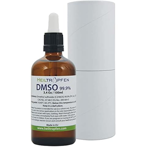Heiltropfen LOW ODOR DMSO - Dimetilsulfóxido líquido 3.4 Oz - 100 ml Cover