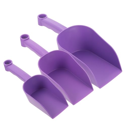 Juego 3 Piezas Mini Palas de Jardín Plástico Morado miniatura 1