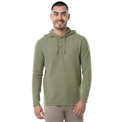 Wrangler Men's Henley Hoodie