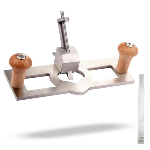 Router Plane, Adjustable Blade Hand Wood Planer, Quick Adjust Depth, Depth Stop, Handheld Woodworking Tool