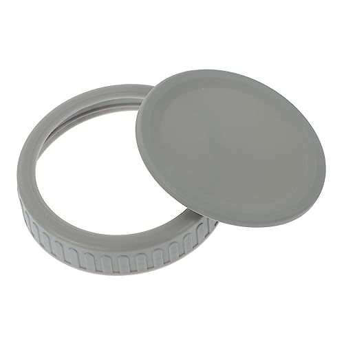 DINHEAROM 1Juego Jarra Silicona Reutilizable con Aislamiento para Frascos de Boca Ancha Conjunto de Color