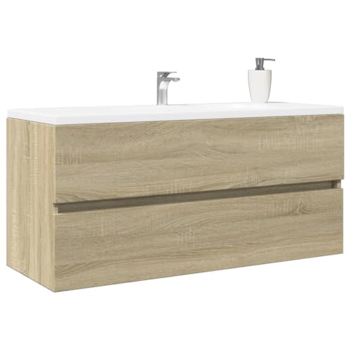 GCHDHAPB Home-Furniture Sets,Juego de muebles de baño, armario para lavabo de baño, roble Sonoma, 100 x 38,5 x 45 cm, madera de ingeniería