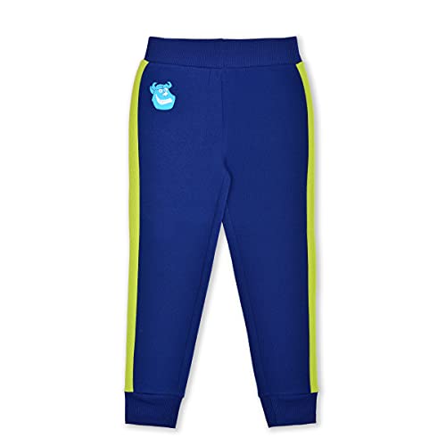Image of Disney Monsters Inc Boys Mike and Sully T-Shirt, Zip Up Hoodie and Pants Set for Toddler and Little Kids
