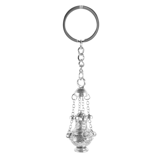 EXCEART Llavero de barril de incienso, llavero de quemador de