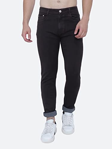 Image of Strechable Denim Regular Fit Mid Waist Light Weight Soft Feel Stretchable Denim Jeans Pant for Men