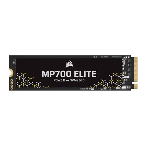 CORSAIR MP700 ELITE 4TB PCIe 5.0 x4 NVMe M.2 SSD ? ő 9,400MB/s ? x 3D TLC NAND ? M.2 2280 ? DirectStorage Ή  CSSD?F4000GBMP
