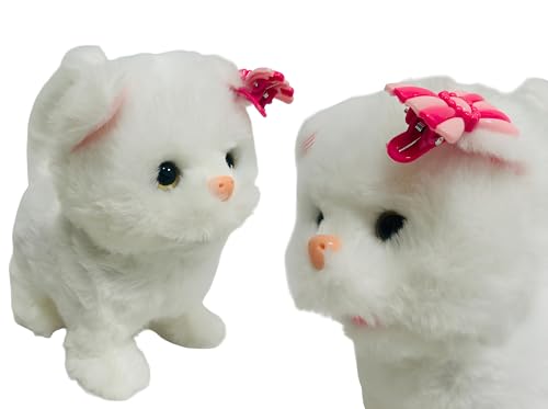 Generico Gatto Peluche Gattino che Miagola Cammina Miagola Muove la