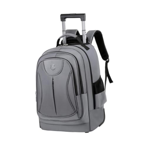 BaotyJie Mochila de Viaje con Ruedas, maletín para Ordenador portátil con Ruedas, Carrito Resistente al Agua, Bolsa de Cabina de Negocios, Bolsa con Ruedas,