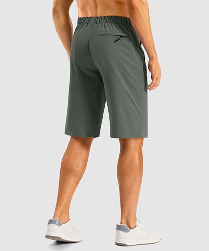 Image of G Gradual Men's Shorts 11 inch Long Golf Lightweight Knee Length Shorts