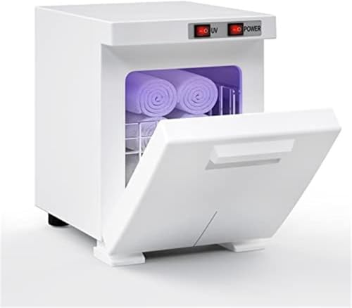Riuuyyi タオルハンドウォーマー洗面所ハンドウォーマータオル5 L蒸し器業務用家庭用美容院理容室理容室ミニ顔用小型タオルハンドウォーマーフロア店サロンエステサロンケア用品排水管お手入れ簡単 (ホワイト)