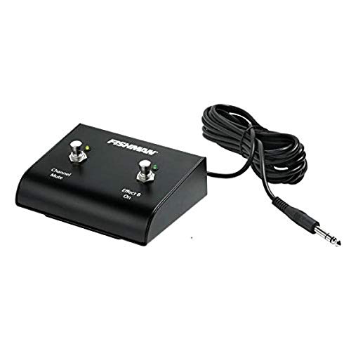 Fishman Dual Foot Switch for Loudbox Amplifiers Black, 8.00 x 10.00 x 6.00 inches