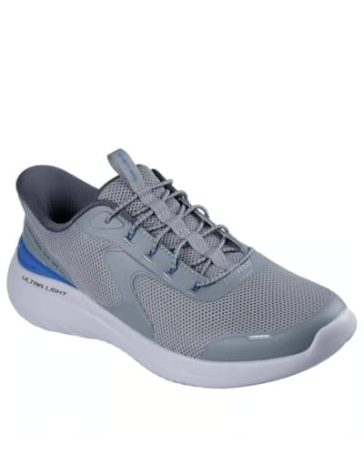 Skechers Men's Hands Free Slip-Ins: Bounder 2.0 - Embern Sneaker, Grey, US 13