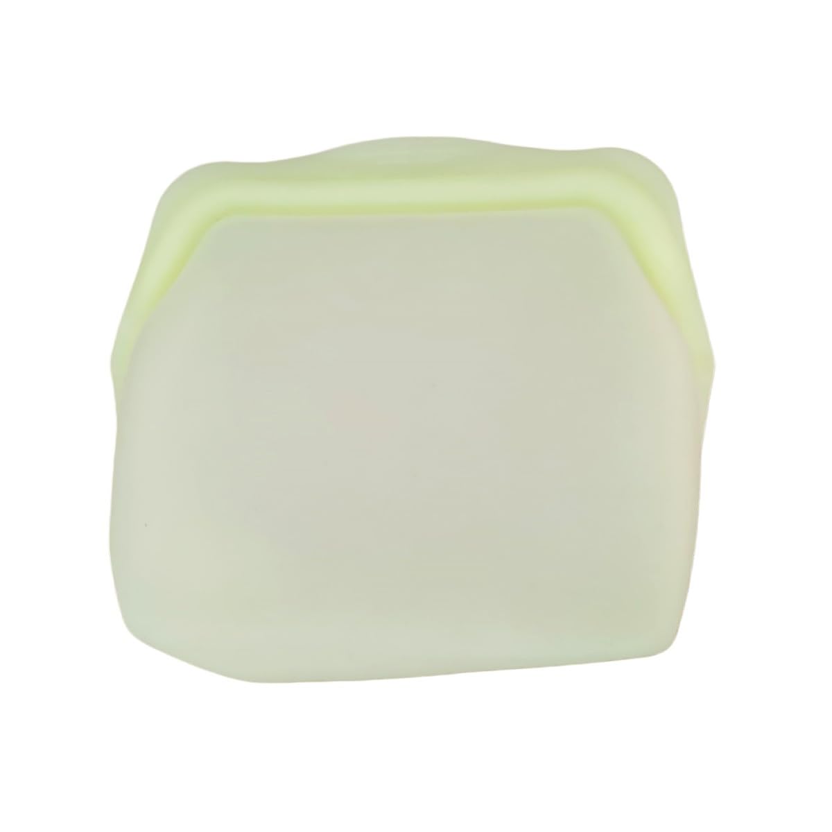 1/3pcs Reusable Silicone Food Storage Bags，Fridge Food Storage Sealed Bags, Leak-proof And Odor-proof Upright Freezer Bags(Green,600ML)