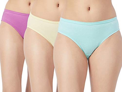 Image of Fruit of the Loom Women's Bikini(Colors and Prints May Vary) (Pack of 3)