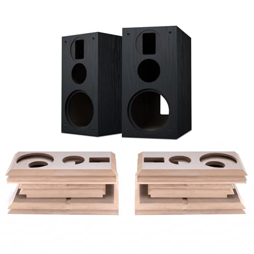 Amazon.co.jp: HiVi-Swans 3ウェイDIYスピーカーキット、未塗装MDF本棚