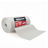 Bryco Goods Large Newsprint Packing Paper Roll - 1000'L x 17.5”W (700 Sheets 17” Long Equivalent) - USA...