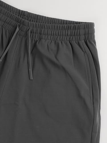 Image of TECHNOSPORT Men's Active Out Shorts ELASTOPLUS Stretch Quick Dry Sports Shorts for Gym Running Training Slim Fit Pocket UPF50+ Anti Odour