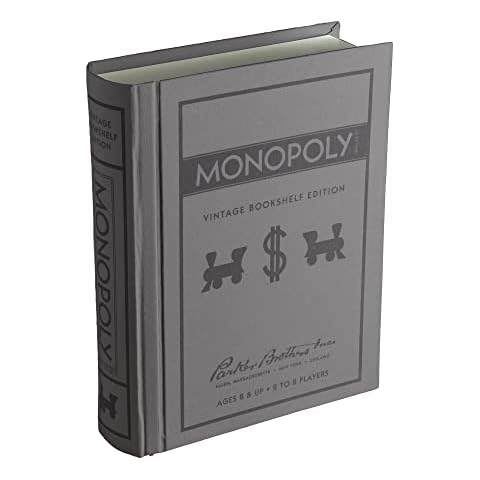 Monopoly Vintage Bookshelf Edition Cover