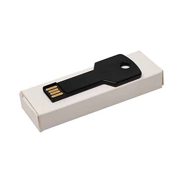 Packung mit 250 schwarzen USB-Stick mit Ihrem Logo oder Text personalisiert – Bild 4