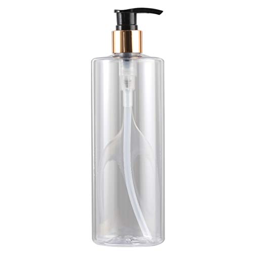 Preisvergleich Produktbild Yarnow Pumpflasche Pumpspender Handgel Pumpe Gelspender Leer Nachfüllbar Desinfektionsmittel Flasche Hygiene Reinigung Flüssigkeit für Bad Küche Reise 500ml Klar