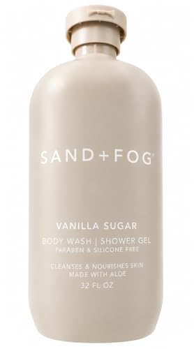 Sand and Fog Vanilla Sugar Body Wash 32 oz