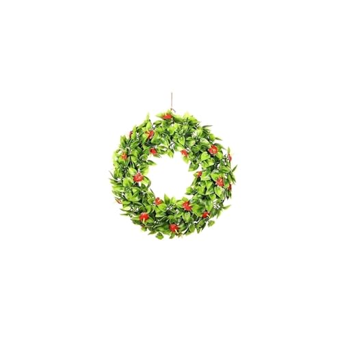Couronne de fleurs de Noël pour décoration intérieure et pendentif mural de salon