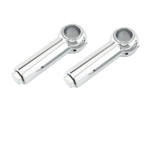 Rehausseur de guidon moto de 4 pouces chrome pour guidon cruiser 25mm
