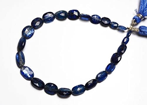 Dark Kyanite fine beads au fil de 9 pouces pour l'enfilage de colliers et bracelets artisanaux
