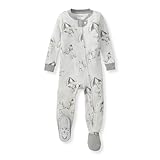 Organic Comfort: Wrap little bees in 100% organic cotton pajamas. These sleeper footies offer gentle softness for your baby's delicate skin. These baby boy essentials have a snug fit that is perfect for active little bees. Easy Diaper Changes: These ...