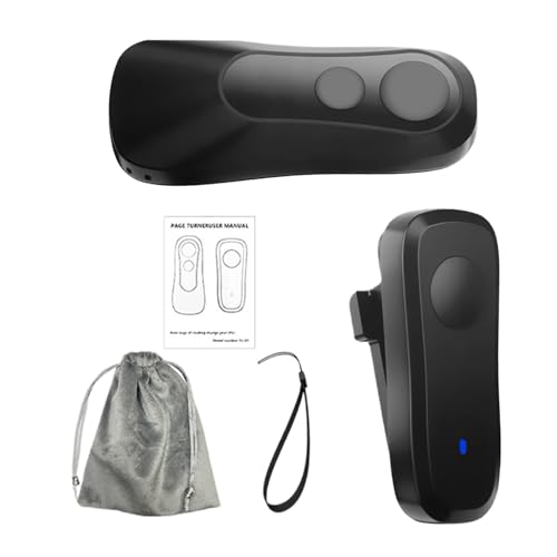 Control remoto de giro de página - Dispositivo inalámbrico de torneado de páginas para tabletas y lectura de novelas - Control remoto inalámbrico para girar páginas | para mujeres y hombres, padre y