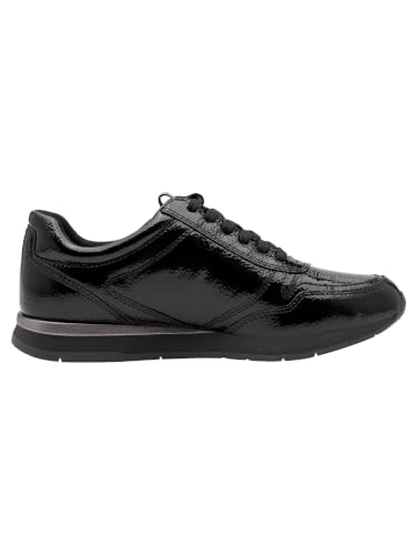 Tamaris Damen Sneaker Synthetik, schwarz, 40 EU – Ansicht 3