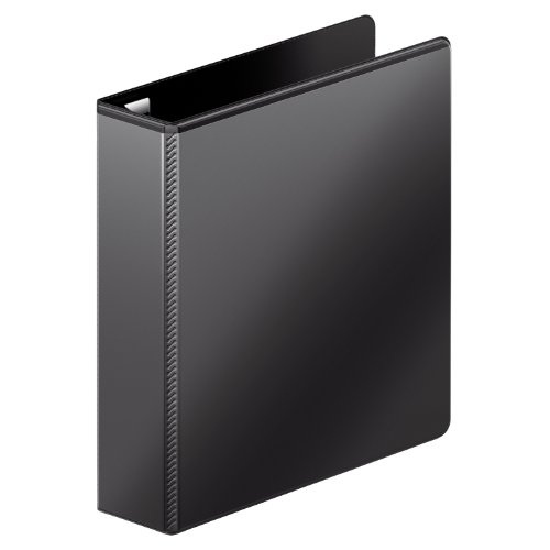 Wilson Jones Ultra Duty Round Ring View Binder With Extra Durable Hinge, 1.5 Inch, Customizable, Black (W87903Pp2) #TOP18