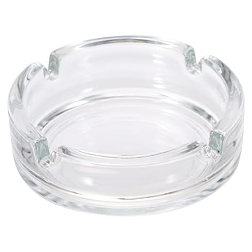 Arcoroc ARC C1320 Cologne - Cenicero (Cristal, 10,7 cm), Color Transparente