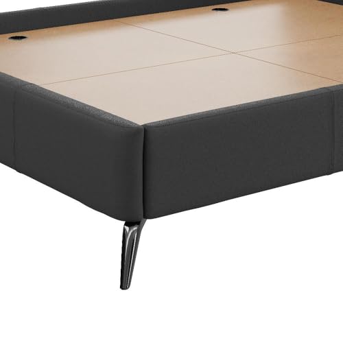 Image of Wakefit Celestra Queen Size Without Storage Upholstered Bed