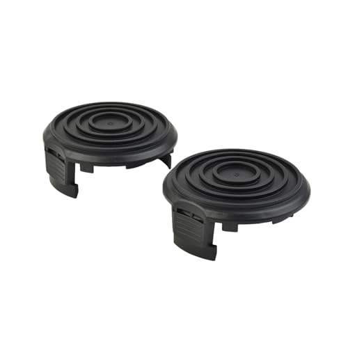 AOIUU 2 Cubiertas de plástico for Carrete de Repuesto for cortacésped PRT550 A1 A3 Florabest FRT550 A1, Herramienta de jardín.