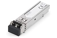 DIGITUS 10 Gbit/s SFP+SR-Modul - 850nm VCSEL-Laser & PIN-Fotodetektor - 300m Reichweite - LC-Stecker - Multi-Mode - DDM - Industrielle Nutzung
