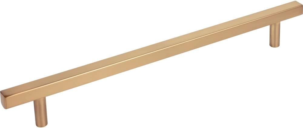 Satin Bronze 12" Brushed Appliance Bar Pull with Mounting Hardware